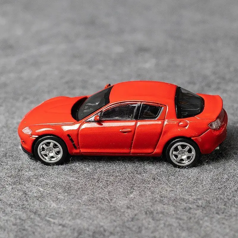 1/64 Новое поступление, специальная цена, литой под давлением металл, японская классическая модель автомобиля RX-8, коллекция мебели, игрушки для детей
