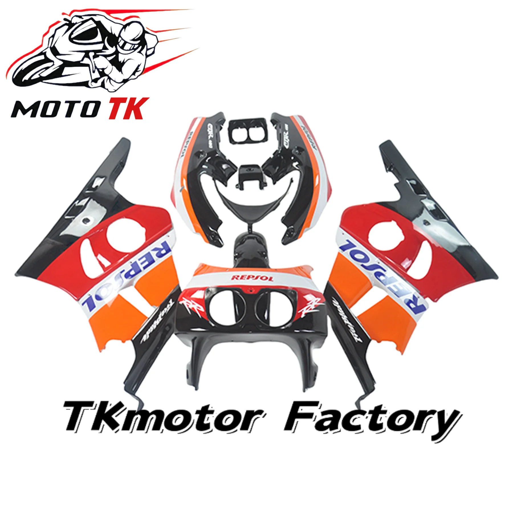 

Bodywork fairing For Honda CBR400RR MC29 1990-1994 1995-1999 Fairing kit Bodywork fairing kit Full fairing kit Molded Plastic