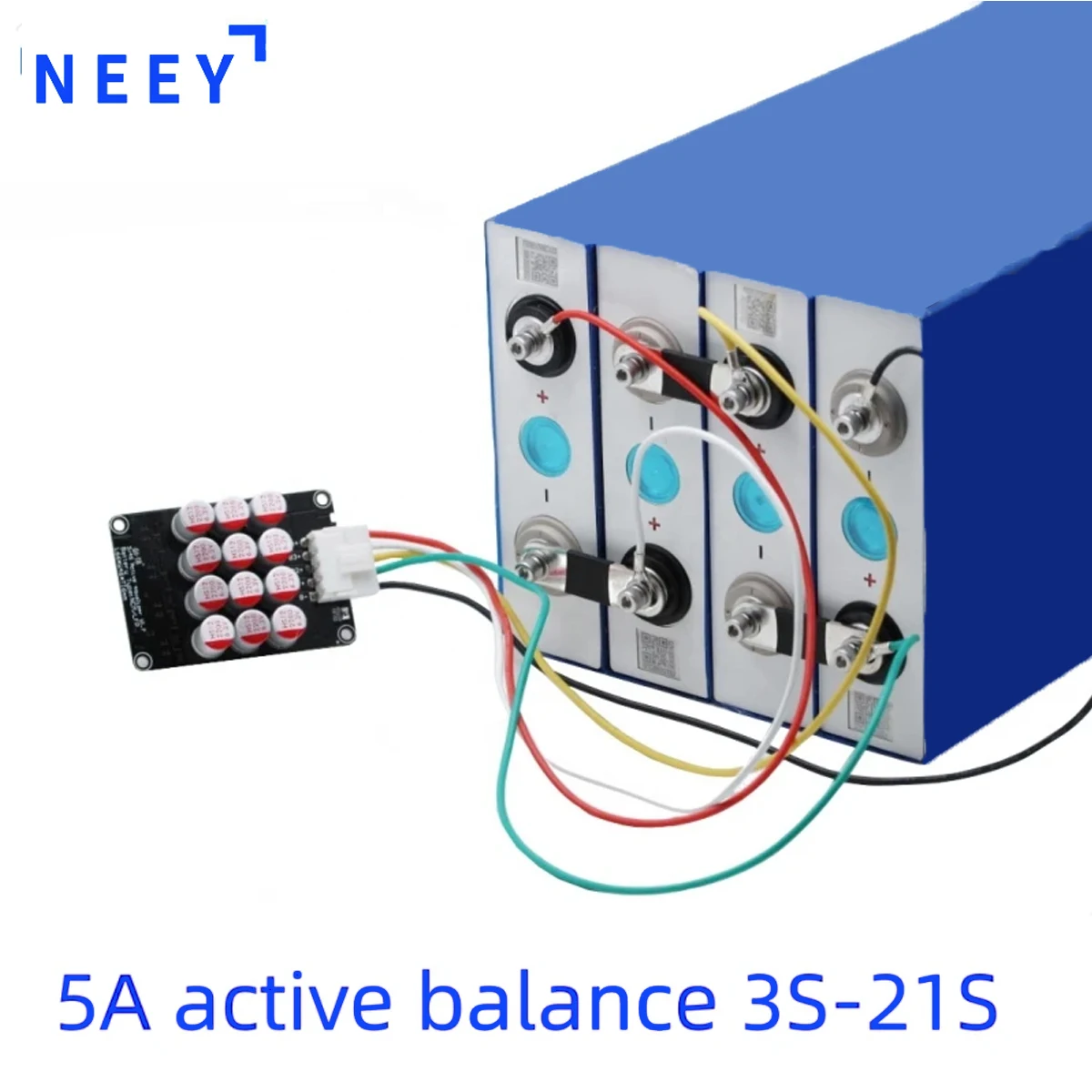 NEEY 5A Active Balancer 8S Lifepo4 Battery Equalizer 3S 4S 5S 6S 7S 10S 12S 14S 16S 17S 18S 20S 21S Li-ion LTO Energy Capacitor