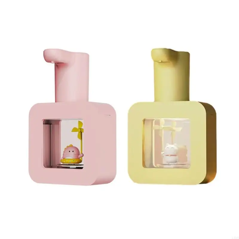 L9NB USB Rechargeable Foaming Soap Dispenser Foam Machine Hand Sanitizers Long Standby Time Environmentally Friendly for Home