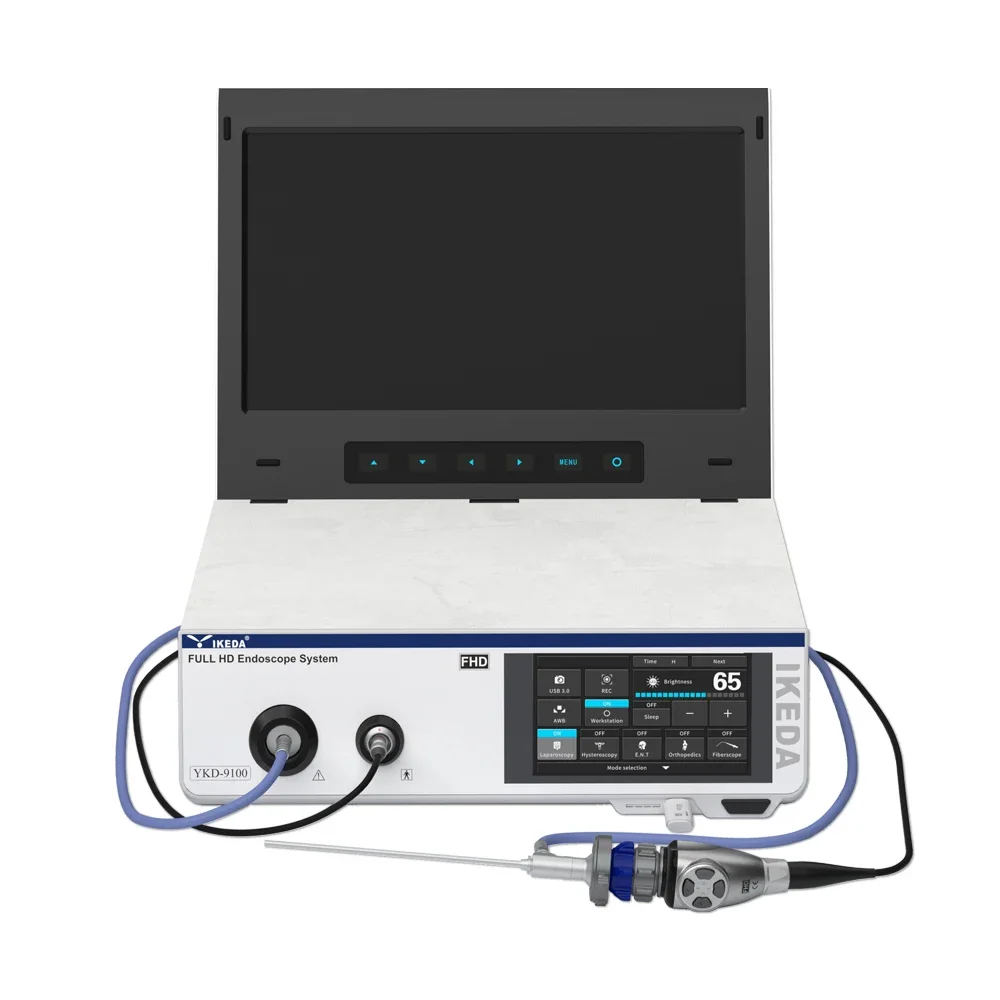 Medical Imaging Equipment Integrated Video Processor Global Shutter Endoscope Camera IKEDA 9100