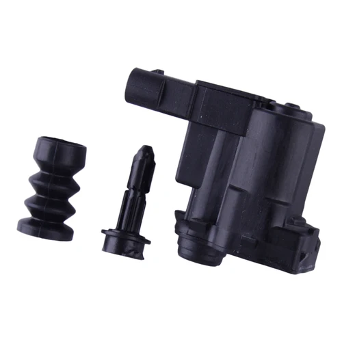 Tapa de tanque de combustible, cerradura de tapa de puerta, actuador de hebilla, pestillo de pasador de resorte a presión de Motor, color negro, apto para Jeep Renegade Compass 2018 2019-2022