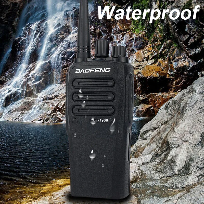 BaoFeng BF-1909 High Power Walkie Talkie 30KM Long Range Two Way Radio Type C Charging VOX Sound Quality Clear Upgrade BF-888S