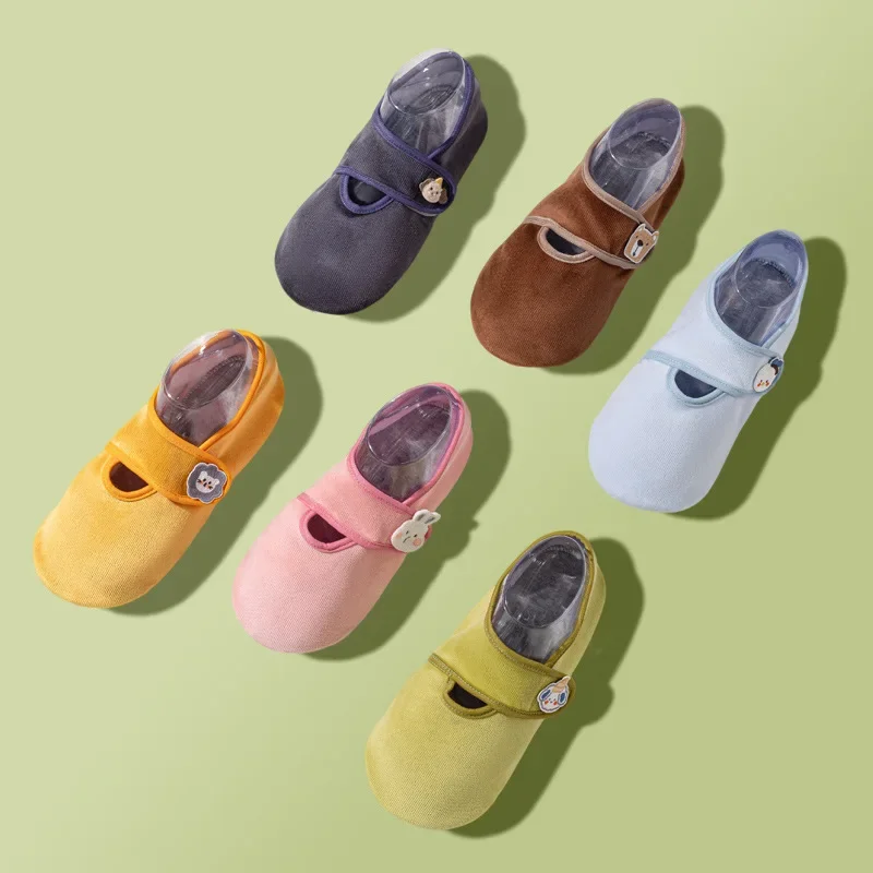 Floor Children's Socks Anti Slip Indoor Children's Dance Sports Socks Baby Girl m