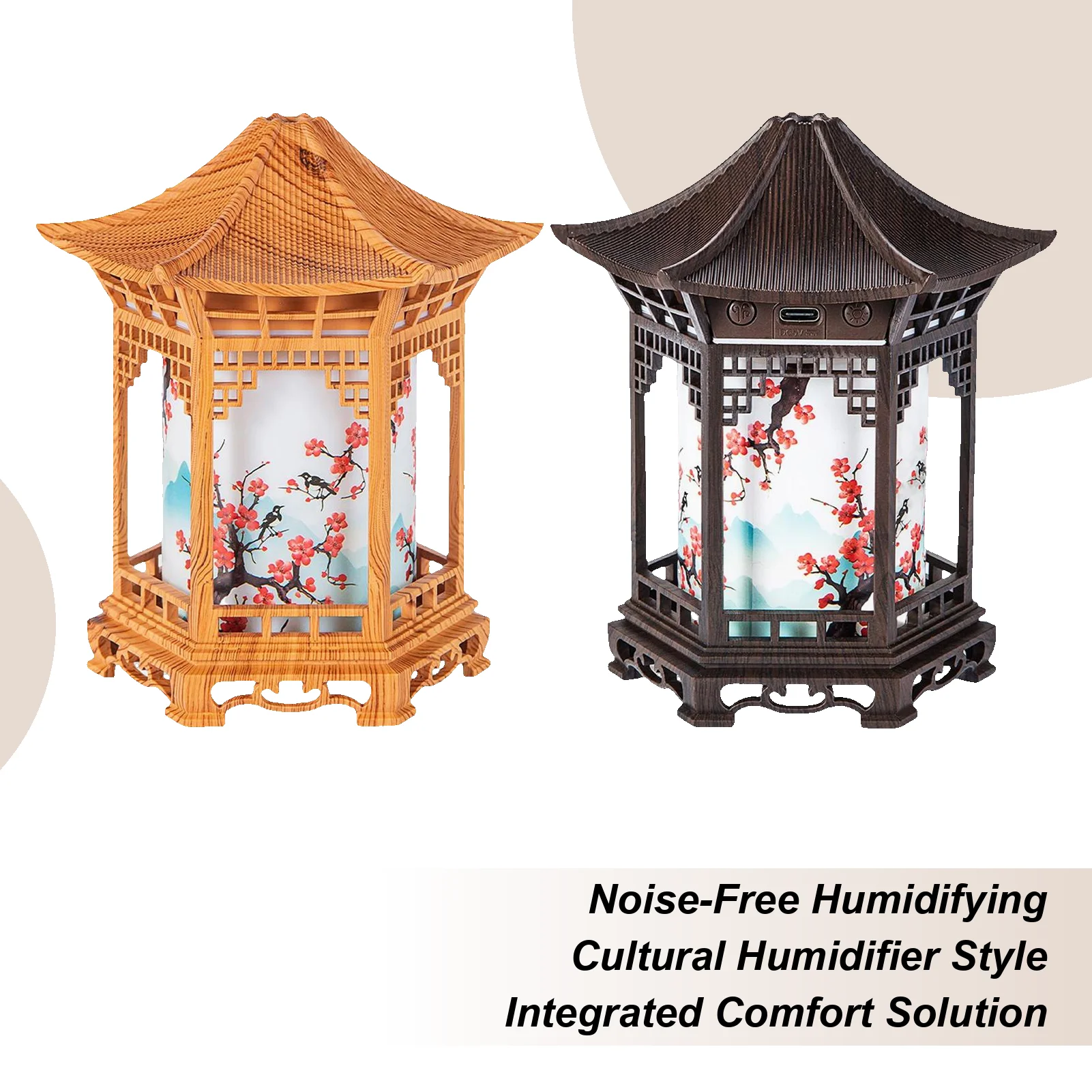 

Увлажнители для спальни в форме павильона, увлажнитель с прохладным туманом и ночником, увлажняющее устройство для классной комнаты в общежитии