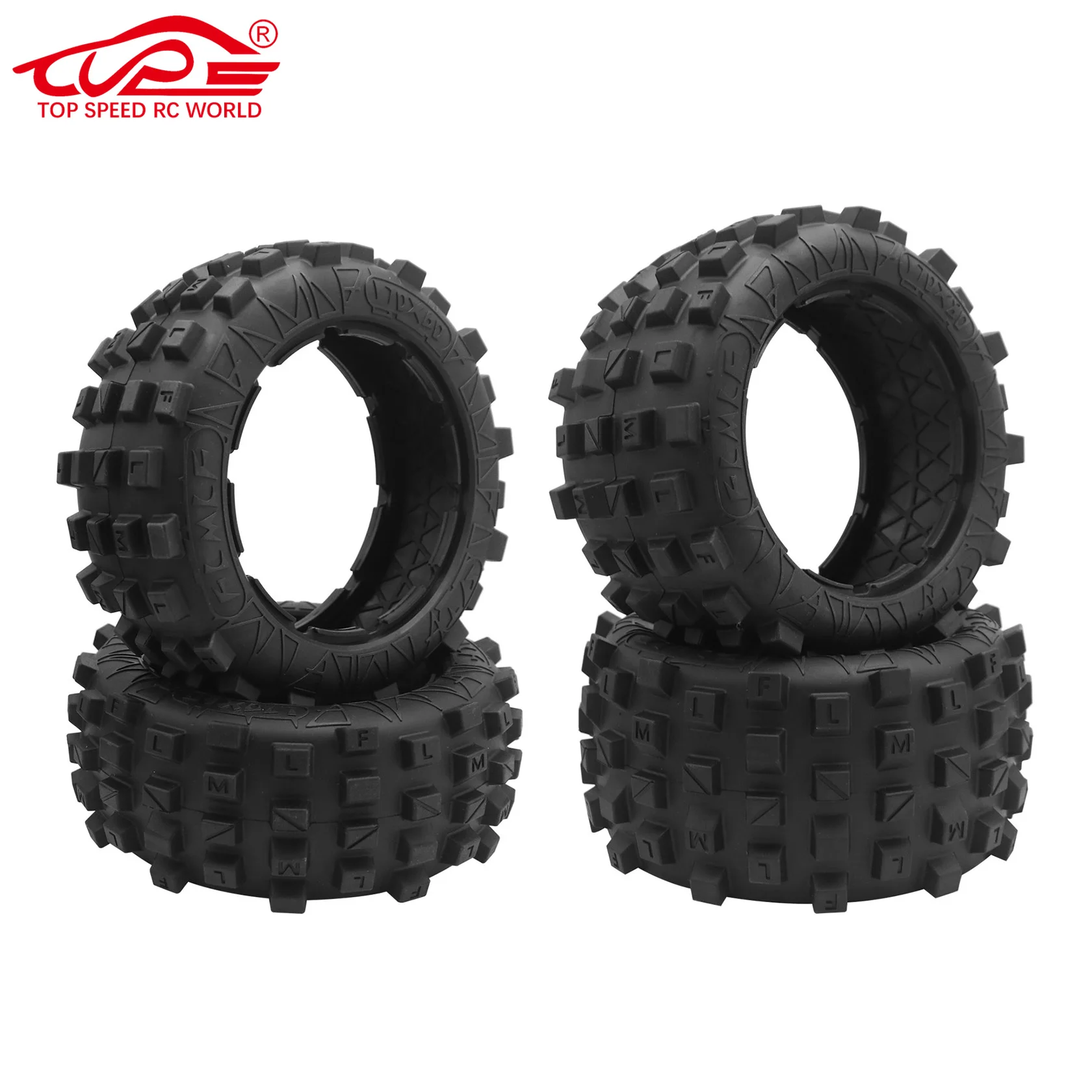 Upgrade Front or Rear Inner Foam or Tire Tyre Skin 2PC for 1/5 Scale Rc Car Gas HPI ROFUN ROVAN KM BAJA 5B SS Buggy Parts