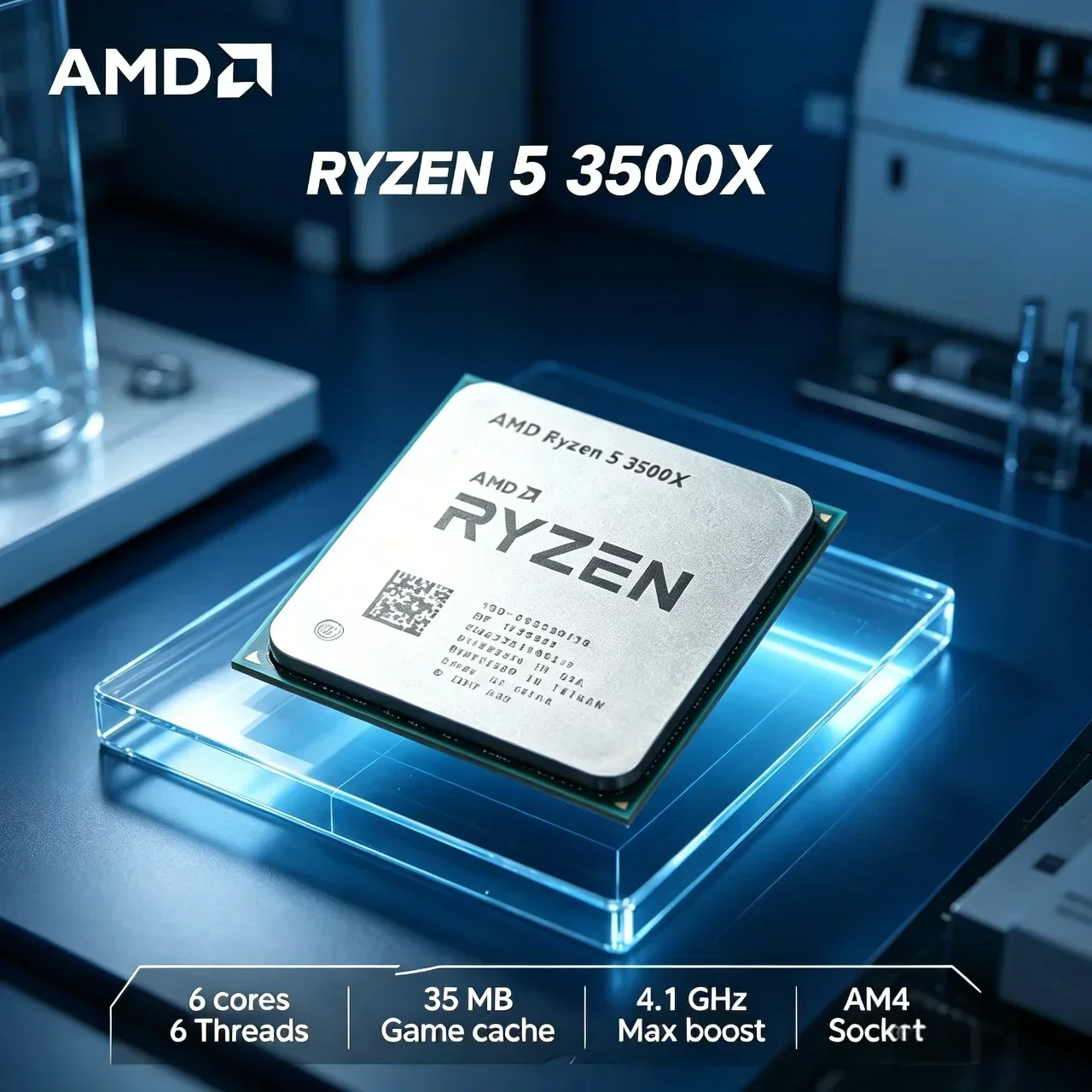 amd-ryzen-5-3500x-desktop-gaming-cpu-6-core-6-thread-36ghz-dynamic-41ghz-32mb-cache-65w