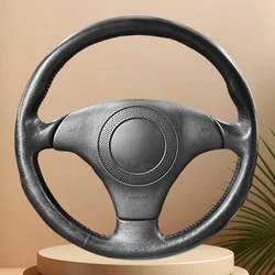 Car Steering Wheel Cover Perforated Microfiber Leather For Audi A8 (D2) 1998-2002 TT (8N) S4 (B5) S6 (C5) 1998-2001 S8 1998-2000