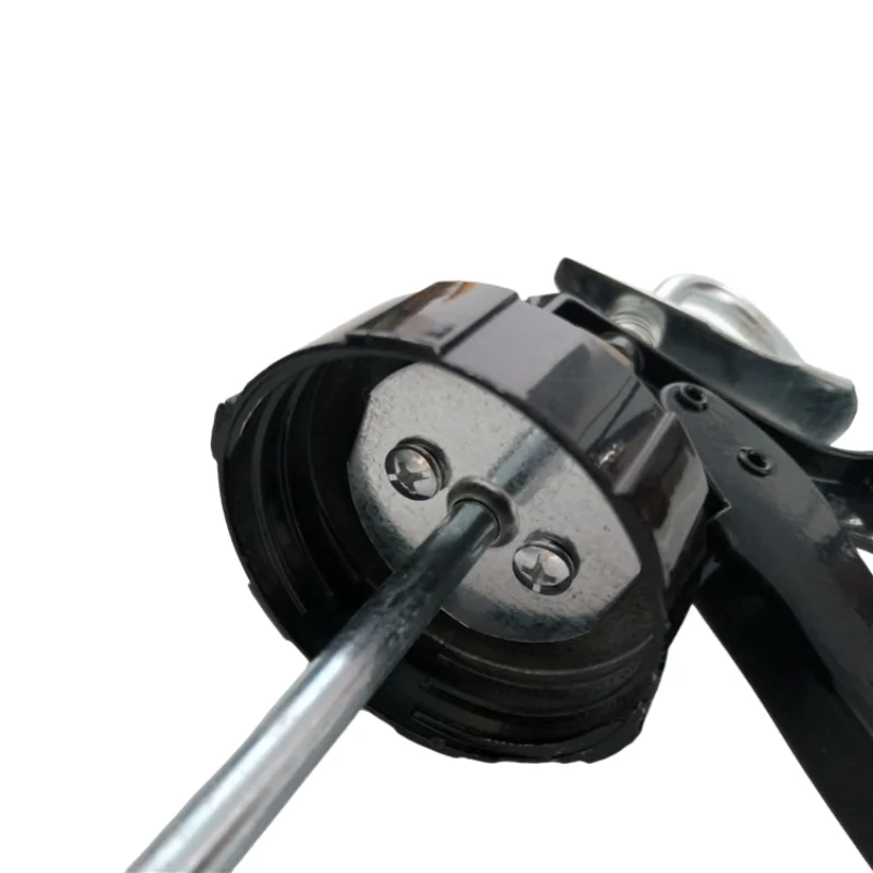 Heavy Duty Structural Adhesive Caulking Gun, Metal Iron & Aluminum Alloy Body, Construction Sealant Syringe Tool