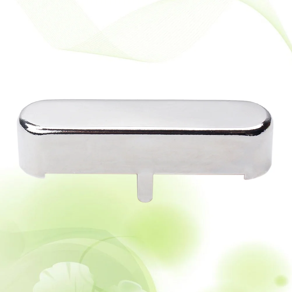 

Silver Guitar Pickup Cover Replacement Parts for Tl Electric Guitar Neck Easy Install Single Coil Pickup Covers Set