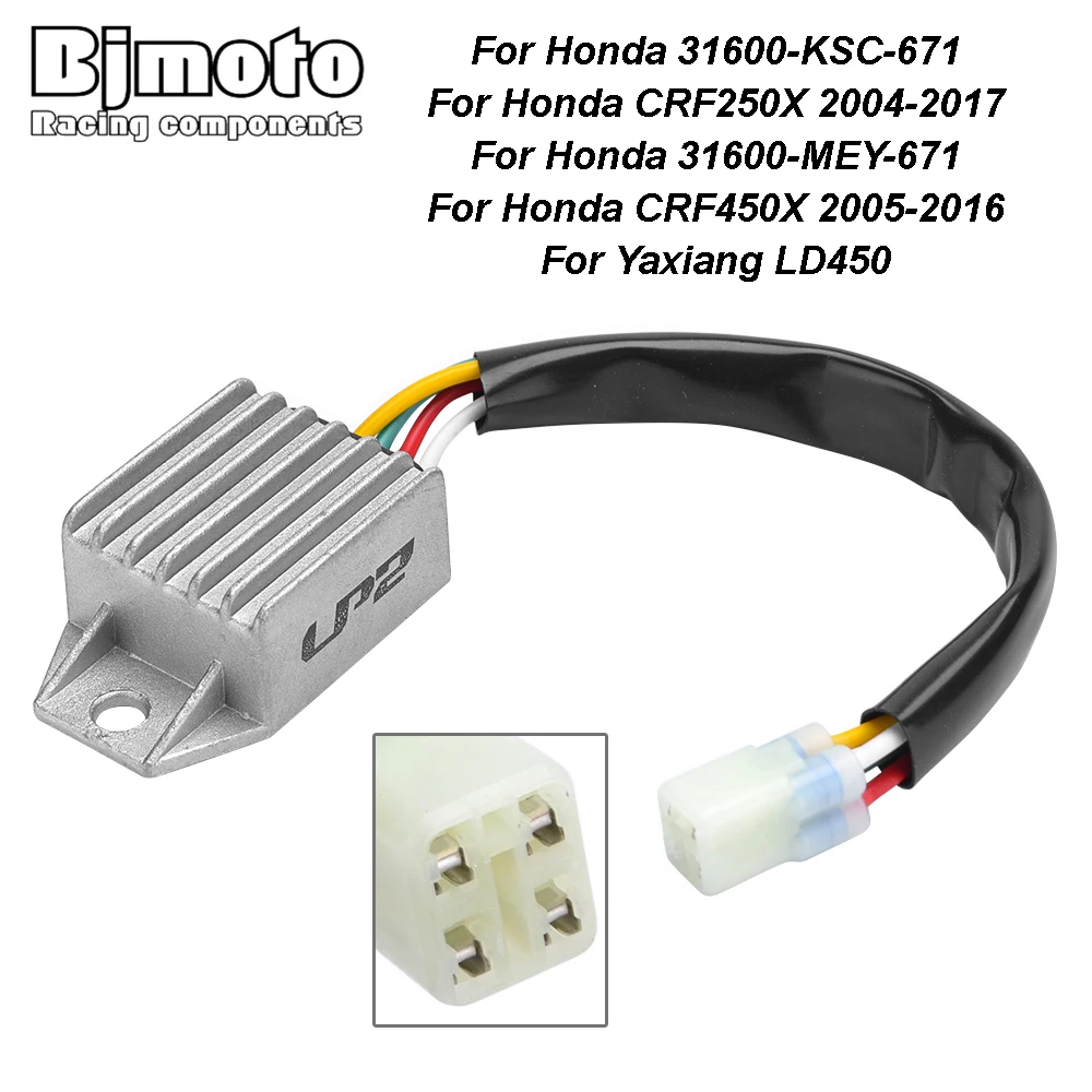 

SH728AA Voltage Regulator Rectifier for Honda CRF450X CRF 450 X CRF250X CRF 250 X 31600-KSC-671 31600-MEY-671