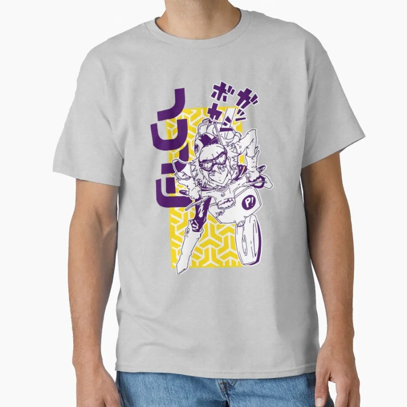 Koszulka męska Fooly Cooly FLCL 1027 Japan Anime, rozmiar L, grafika manga, nadruk, ubrania Y2k, koszulka z motywem kreskówkowym