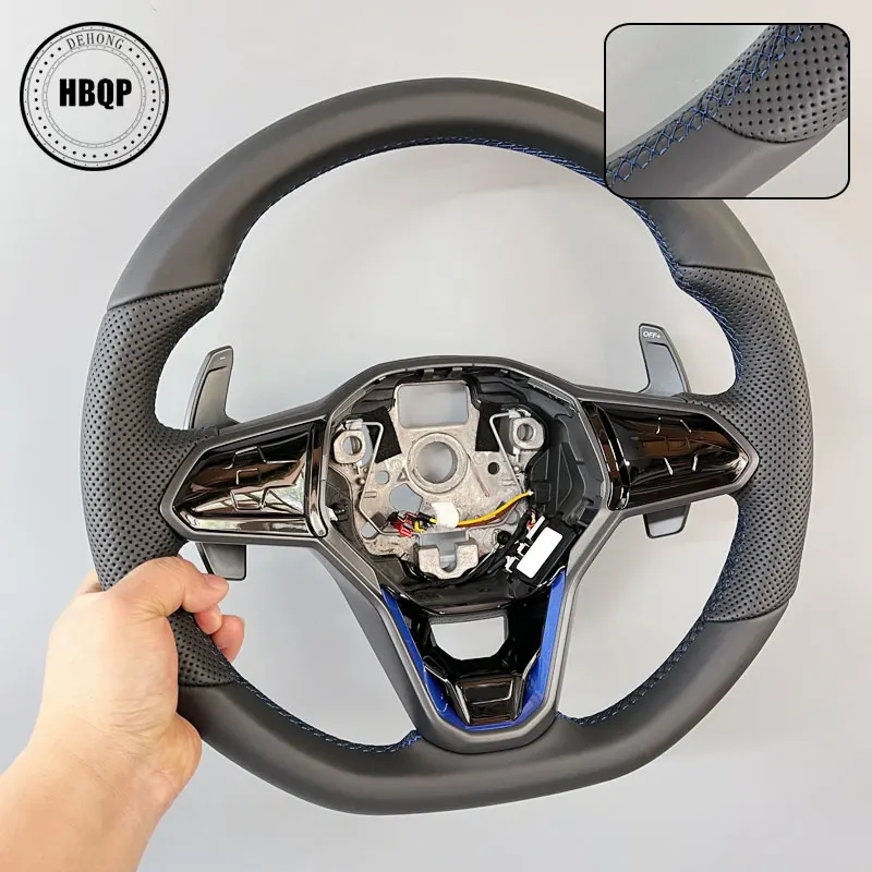 For VW Golf 8 shift paddle steering wheel assembly steering wheel heating steering wheel assembly