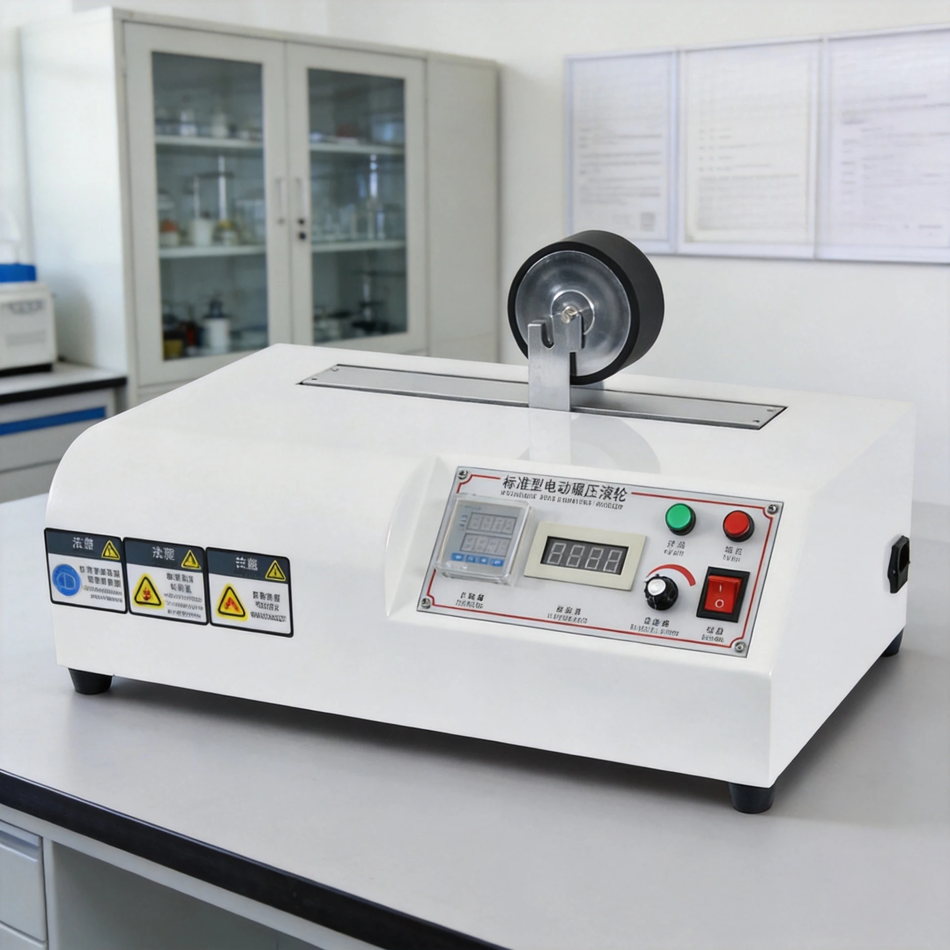 Electric rolling roller tester, tape holding force pressing roller roller machine, initial 180-degree peel strength tester