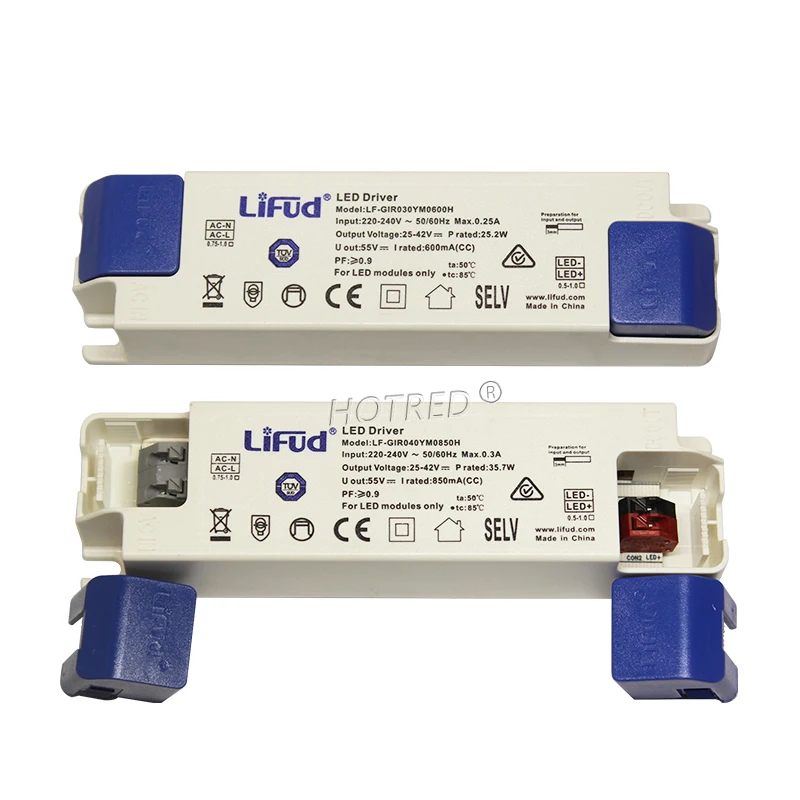 Lifud LED Driver LF-GIRxxxYM 25-42V 800mA 900mA 1000mA 1050mA 1200mA 1300mA 1400mA 1500mA 40-60W LED Power Supply Transformer