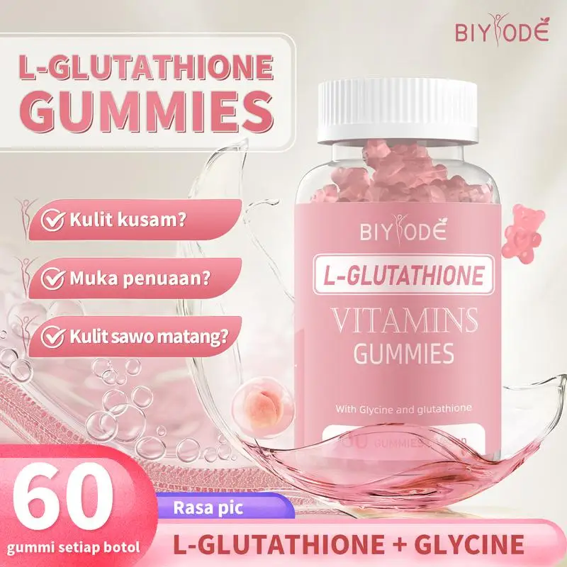 

L-Glutathione Gummies - Deep Nourishment of The Skin, Brightening Skin Tone, Anti-oxidation, Whitening