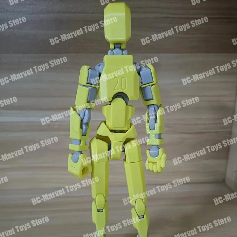 【Auf Lager】 20 cm 3D-gedruckter Dummy 13 Multi-Jointed Movable Robot Revenge Chain Joint Mobility Anime Actionfiguren Individuelles Spielzeug