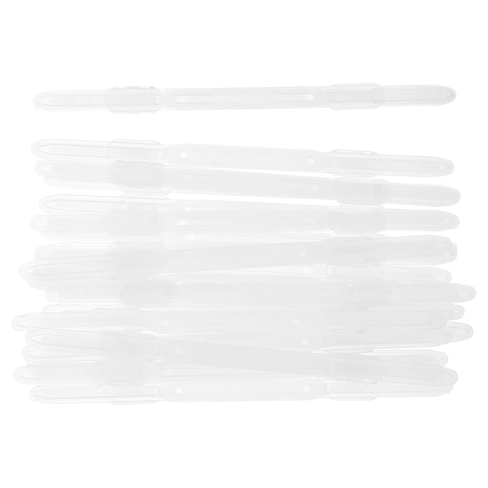 20 pz Raccoglitore Colonna Vertebrale Inserti Notebook Raccoglitori Segmentati Raccoglitore di Plastica Pinze Meccanismo di Rilegatura Per Ufficio Scuola Fai Da Te