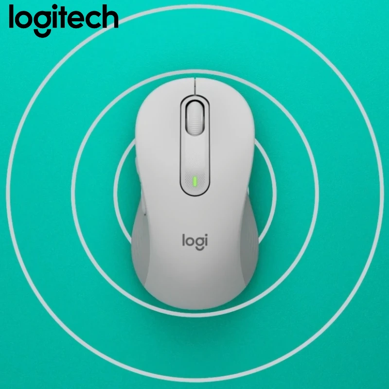 2.4GWireless Silent Mouse with USB Receiver Ergonomic Dual Mode Rechargeable Stable Connection Life for Laptop/PC/Mac M650/M650L