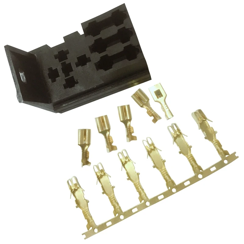 For Car Rv Yacht Relay & 3 Fuse Base Kit - 4, 5 Pin & Flasher Relays Ato Fuses Holder Socket Box