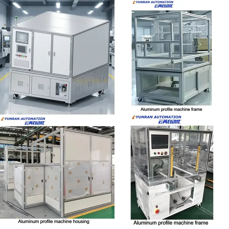 Wholesale YUNR automatic chemical grade automatic assembly line equipment aluminum frame can be customized size 220 kg