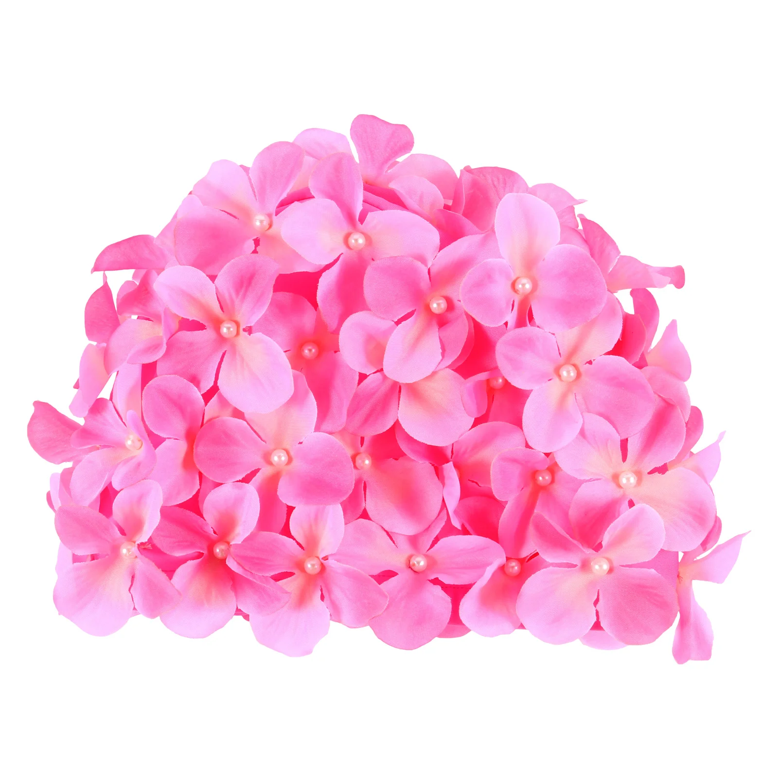 

Handmade Flower Swimming Cap Adults Ear Protector For Hat Creative Women Shower