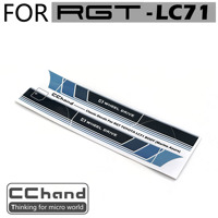 Side Body sticker  FOR CChand 1/10 RGT LC71 RTR rc Crawler toy car parts