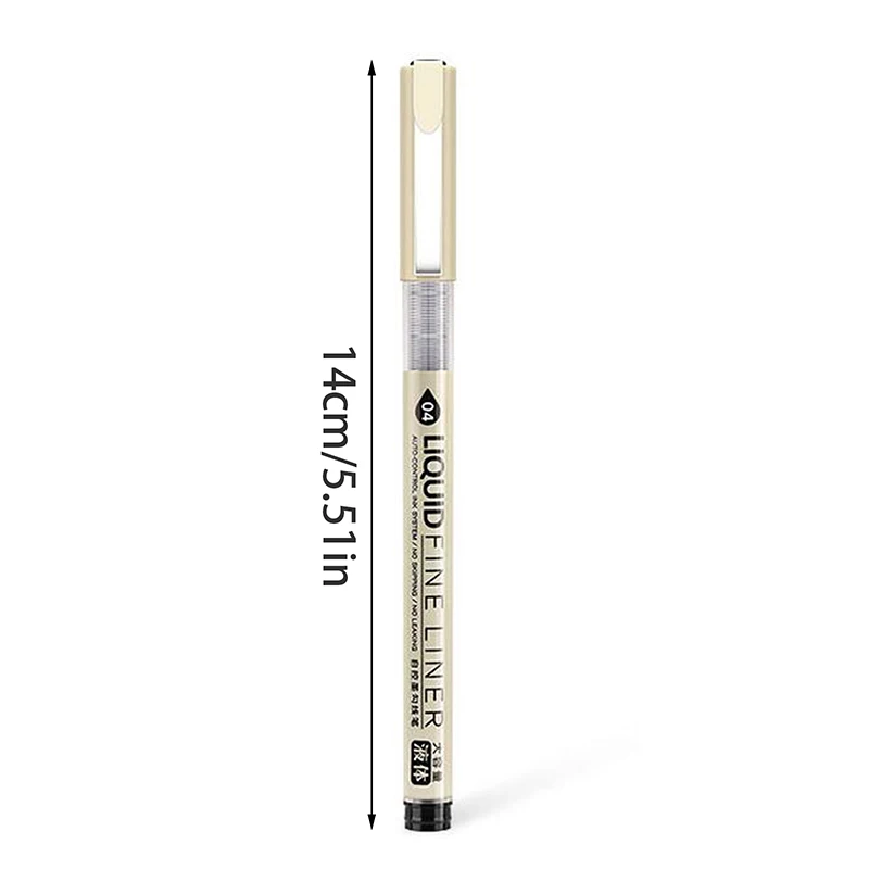 علامات فنية للحبر مقاومة للماء ، قلم فرشاة ، رسم رسم ، أقلام خط صبغة كاريكاتير ، مستلزمات مكتبية للمدارس والمكاتب