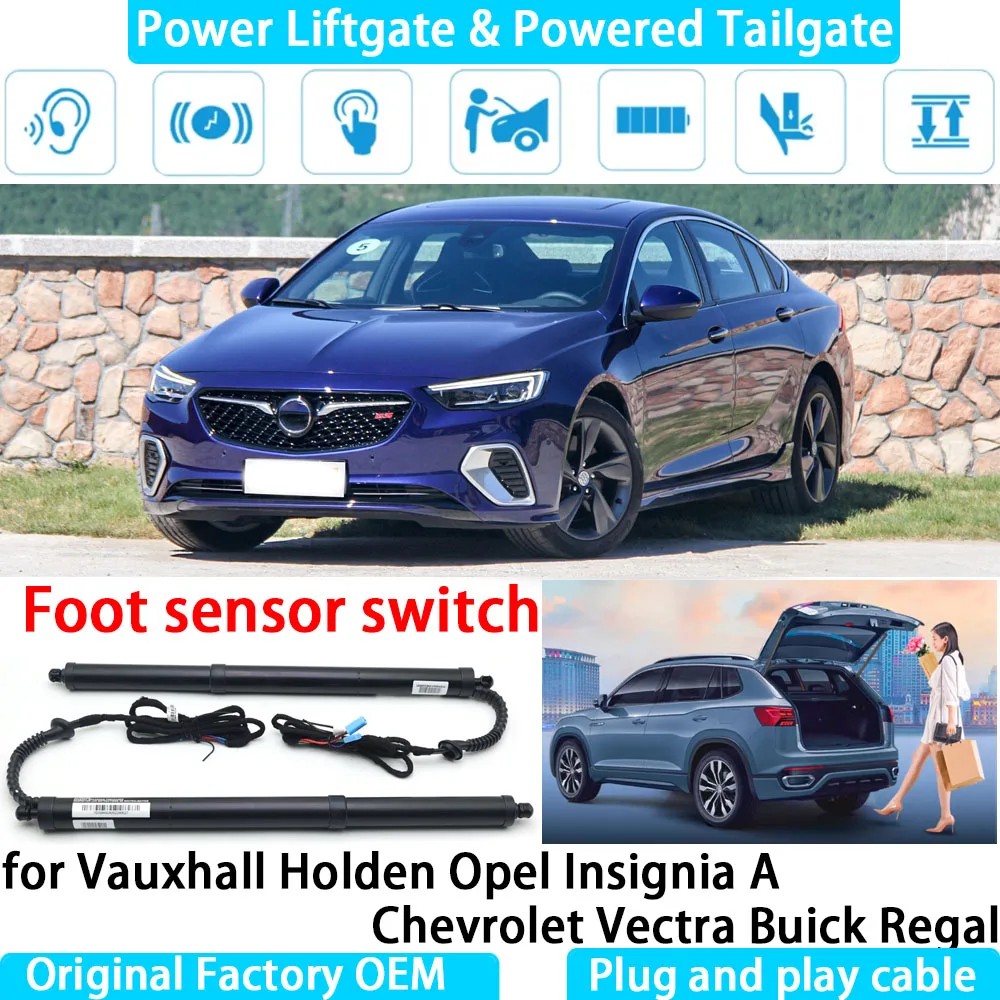 for Vauxhall Holden Opel Insignia A Chevrolet Vectra Buick Regal Automatic Electric Power Liftgate Powered Tailgate Strut Tail