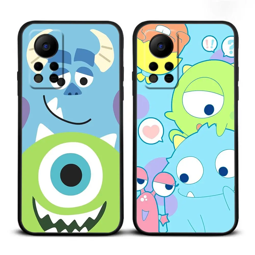 Anime M-Monsters INC Phone Case For Infinix TECNO SPARK 8 7 6 Air Go 5 HOT 30 30I 20 20I 20S 12 12I 11 11S 10 10I 10S Case Funda