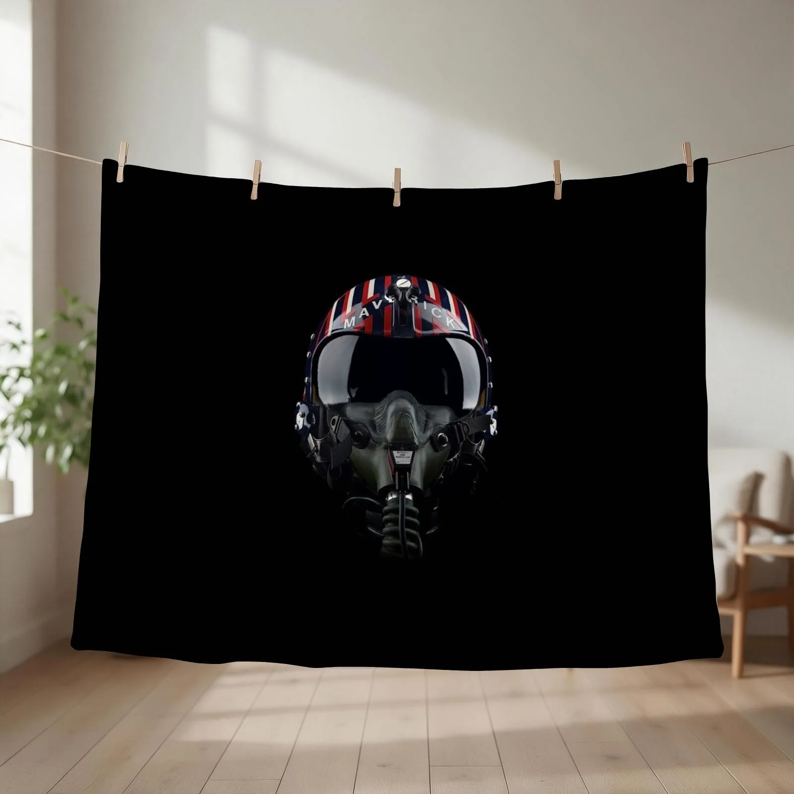 MAVERICK Throw Blanket couch cozy soft plush fuzzy picnic outdoor blanket