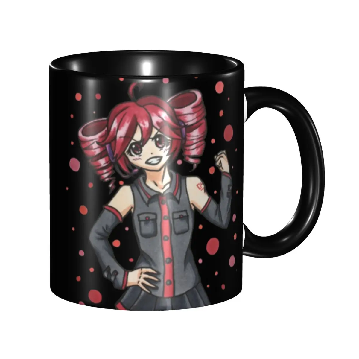 

Teto Kasane Anime Coffee Mug Funny Cup For Bedroom