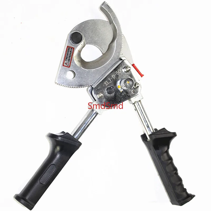 XLJ-D-500 Ratchet Cable Cutters Wire Cutters With Telescopic Handle For 500mm2 Cu/Alu Cable