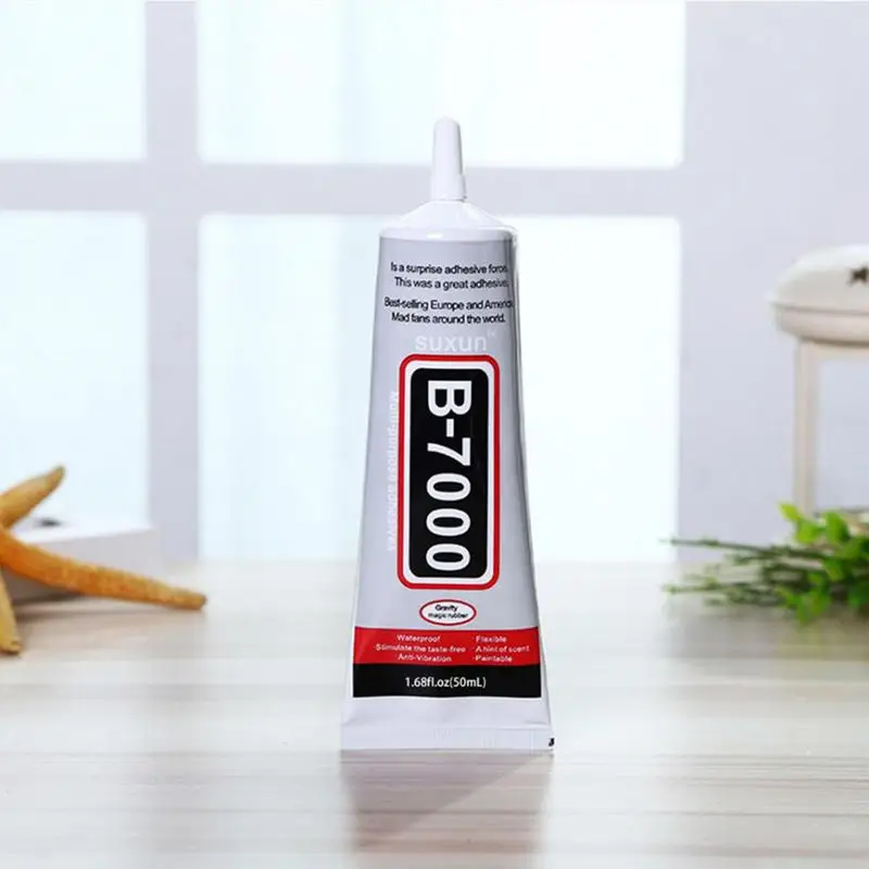 110ML B7000 Glue Clear Contact Phone Repair Adhesive Universal Glass Plastic DIY B-7000 With Precision Applicator