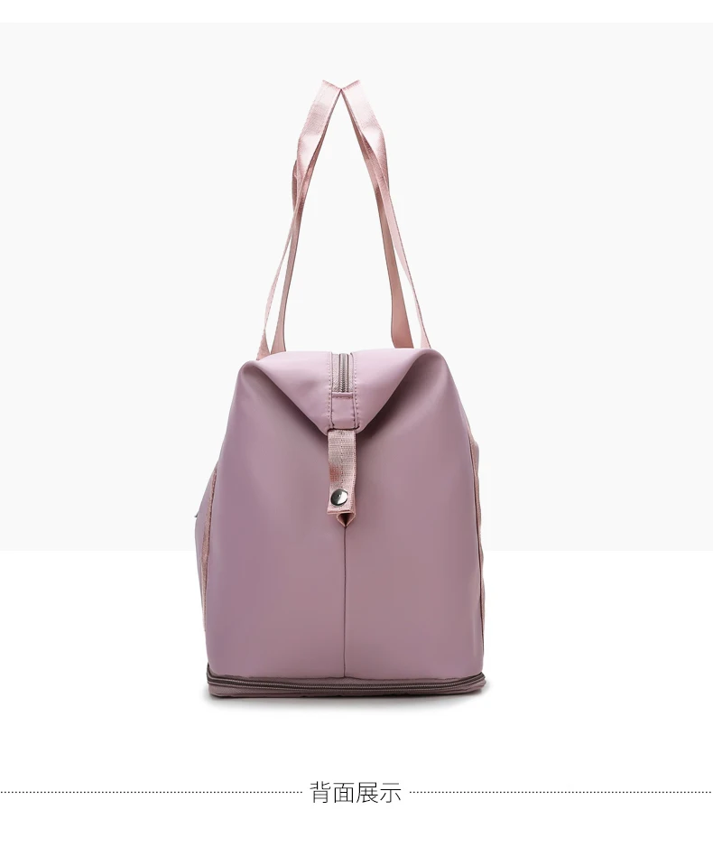 UNIXINU Handgepäck-Reisetasche, Nylon, wasserdicht, für Sport, Fitnessstudio, Tragetaschen für Damen, großes Fassungsvermögen, Aufbewahrung von Gepäck, Handtasche – Detail 21