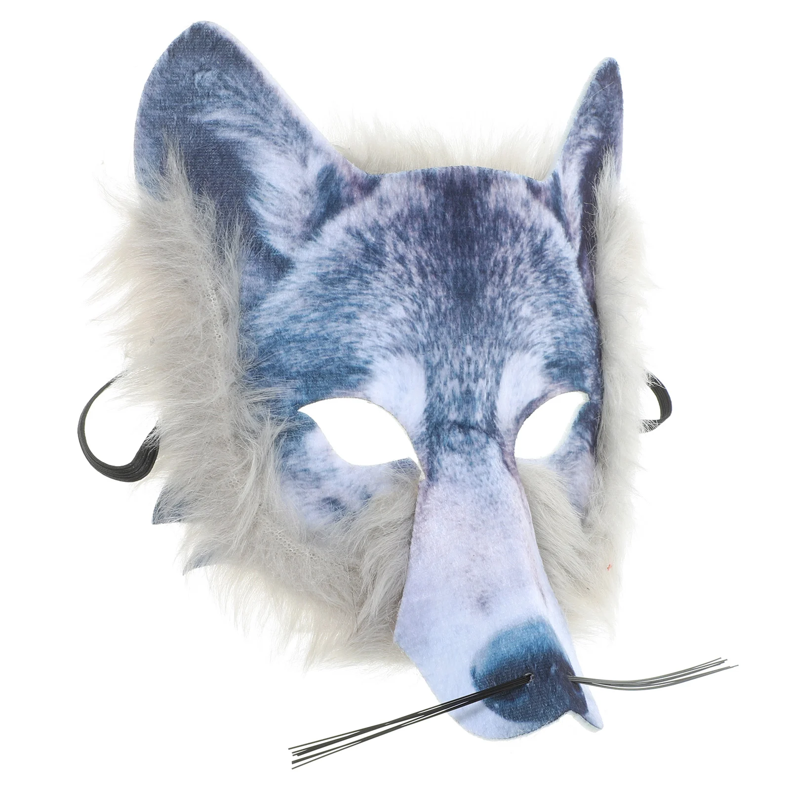 The Mask Eye Lovely Masks Wolf Design Tail 28X18X3CM Novel Masquerade Animal Halloween Costume for Festival Lovers Child