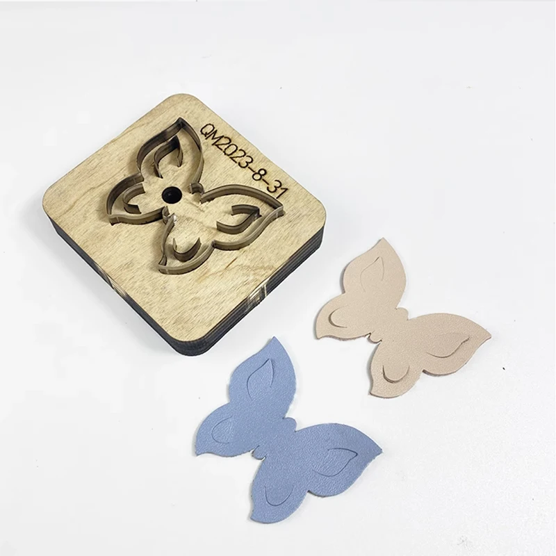 Butterfly Design Die-cutting Template,Bag Hanging Decoration,Punching Knife Mold,Customized Leather Die Cutting,Handmade Pendant