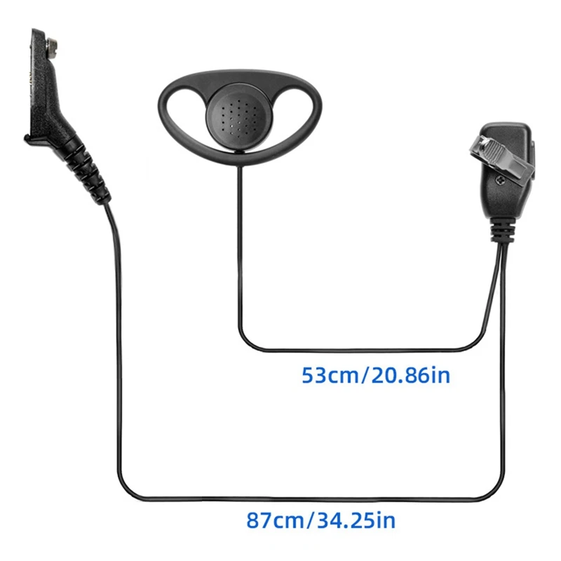 Ptt Earphone Earphone With Microphone For Motorola Xir P8268 P8260 P8600 P8608 P86608 Walkie-Talkie Earphone