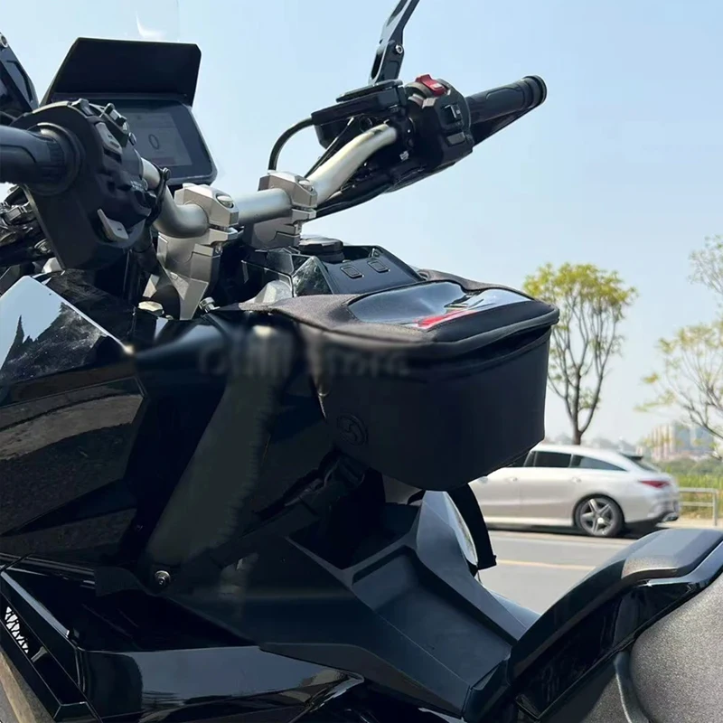 Motorcycle New Scooter Black Tank Bag For Honda X-ADV 750 X-ADV750 XADV750 Storage Pouch Tunnel Bag X ADV 750 2017-2025