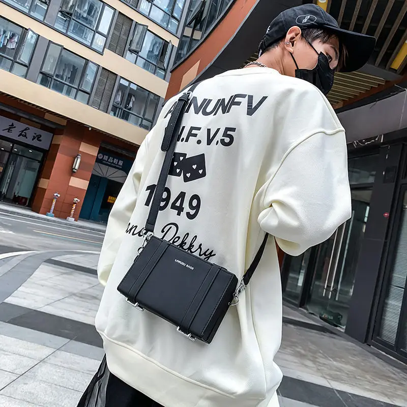 Bags 2023 New Spring Summer Unisex Casual Hasp HARD Box Shoulder Bag Handbag Pures And Bags Crossbody Women Bag