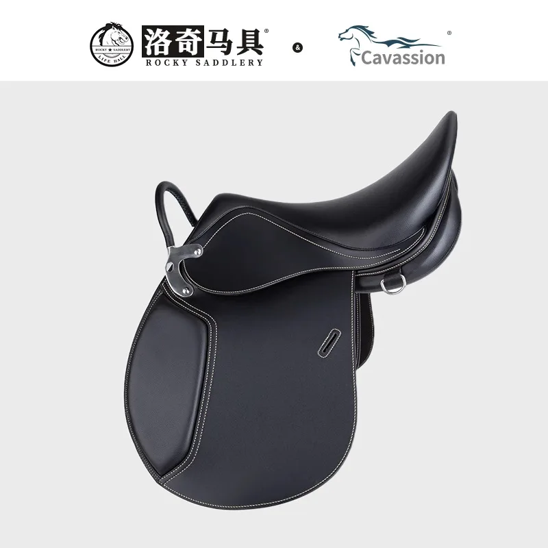 

British Comprehensive Saddle Seat Tourist Saddle Comprehensive Pommel Horse Teaching Saddle 8201007