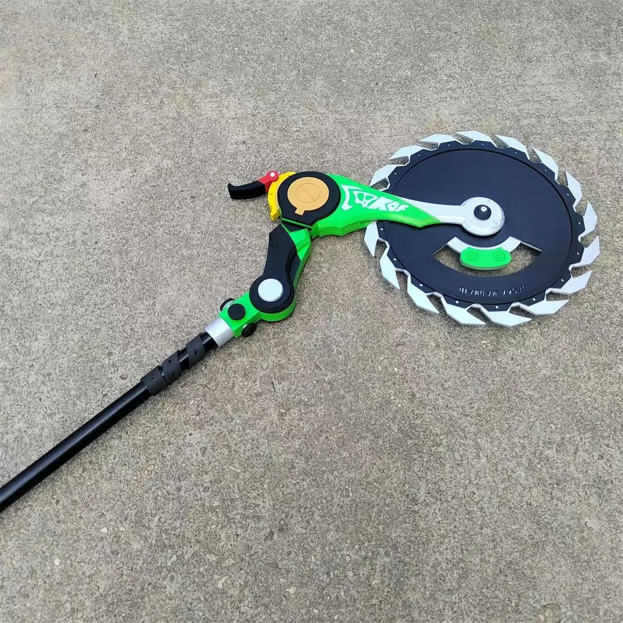 คอริน วิคส์ ดาบอาวุธจากเกมเซนเลส โซน ซีโร่ อุปกรณ์คอสเพลย์ ความยาว 165 ซม. สำหรับฮาโลวีน คริสต์มาส งานแฟนซีปาร์ตี้ อุปกรณ์เสริมชุดแฟนซี