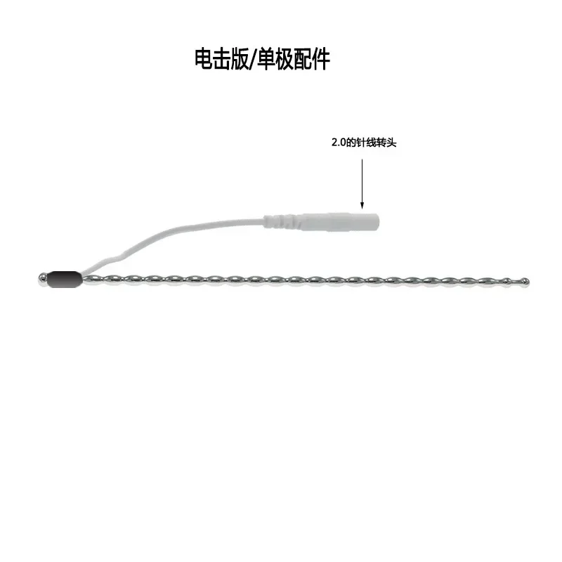 Electric Shock Metal Penis Plug Urethra Dilator Pulse Massage Urethral Catheter Sound Sex Tool Masturbation Sex Toys for Men Gay
