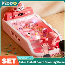 Table Pinball Board Shooting Game for Family Party Tabletop Play Ball Toys Portable Sport Outdoor Educational Toy Gift for Kids