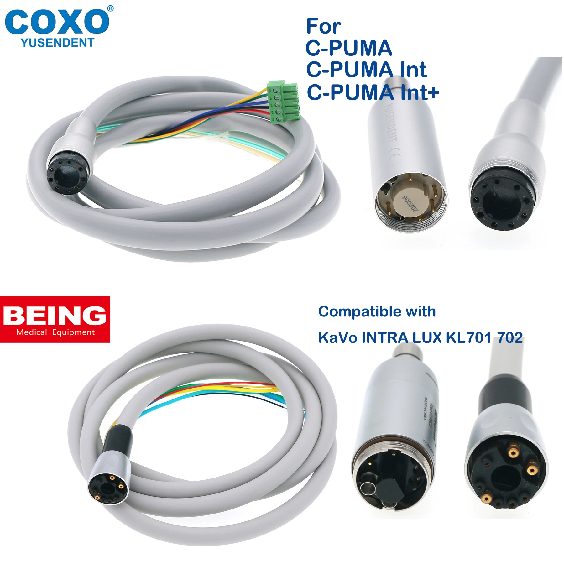 

Электрическая соединительная трубка для стоматологического электродвигателя BEING/COXO для C-PUMAC/C-PUMA Int/C-PUMA Int+ KaVo INTRA LUX KL701 702