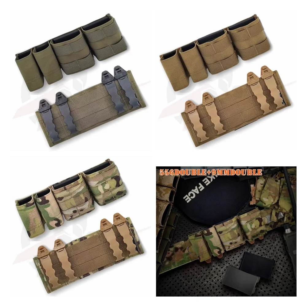 Outdoor Tactics ESSAC KYWI 5 56 2+2 Side Quad Magazine Bag Hunting Training Tool Bag