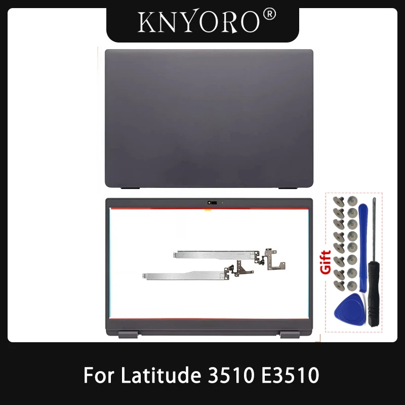 

New For Latitude 3510 E3510 0GCK6R 08XVW9 0JYG4Y Laptops LCD Back Cover Front Bezel Palmrest Upper Cover Keyboard Case Black