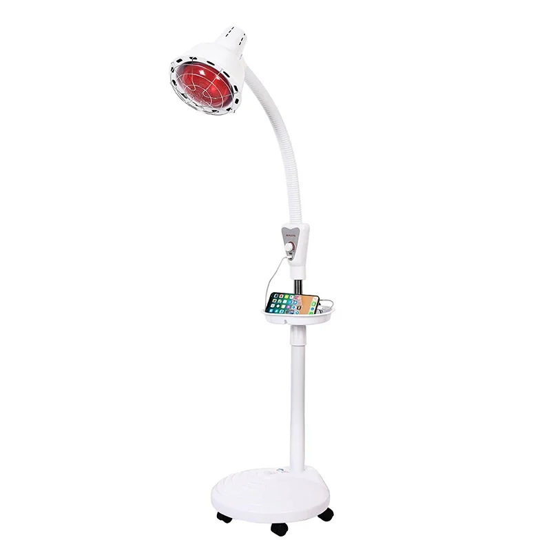 Double head far infrared physiotherapy lamp physiotherapy device