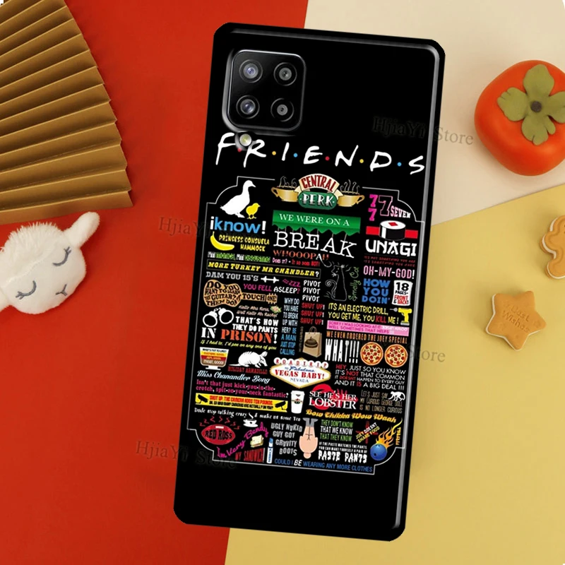 Central Perk Coffee Friends TV Show For Samsung Galaxy A20e A21S A50 A70 A72 A51 A71 A52 A02S A12 A42 A31 A41 A42 Phone Case