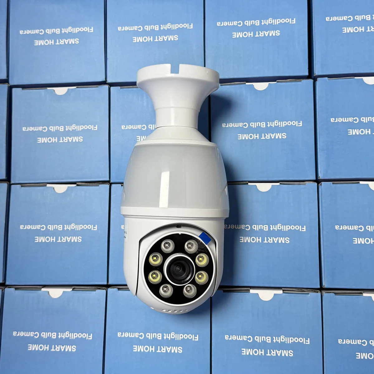 

3MP 1296P iCsee APP E27 Полноцветная 360-градусная беспроводная PTZ IP купольная камера AI Обнаружение гуманоидов Домашняя безопасность CCTV Радионяня